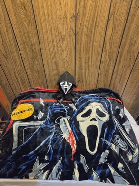 Scream Ghost Face Combo Plush & Fleece Blanket Scary Movie